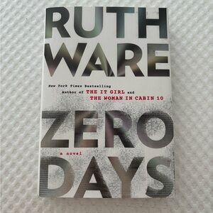 Ruth Ware 'Zero Days' Hardcover Book